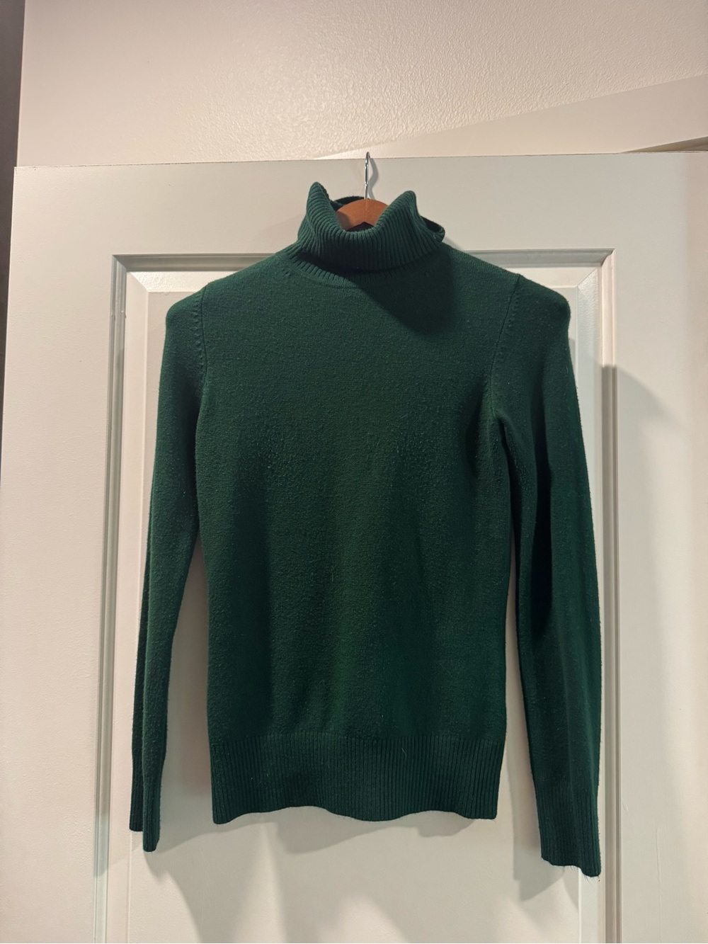 French Connection Forest Green Turtleneck Sweater